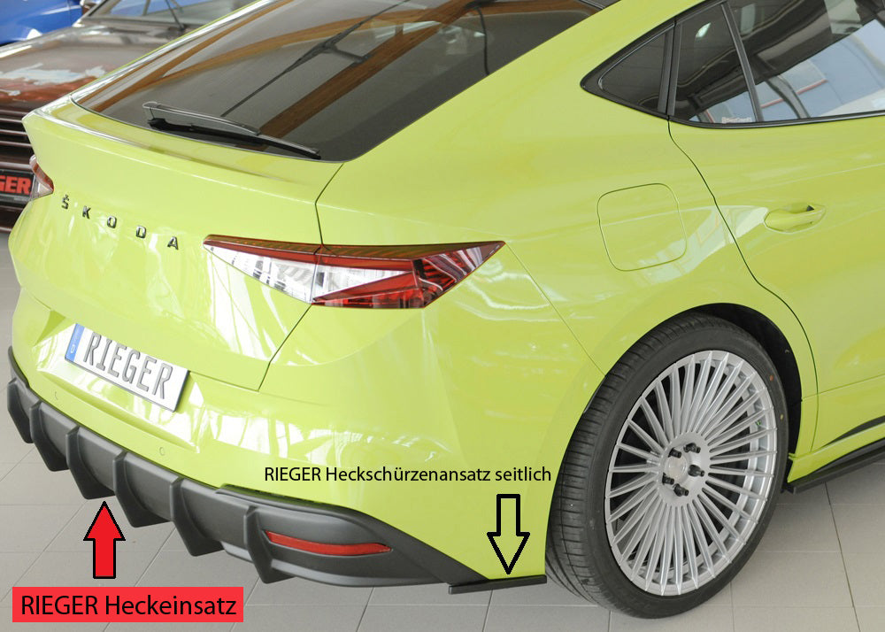 Rieger Heckeinsatz (für Fzg. mit AHK) Skoda Enyaq iV RS (NY) SUV (5AZ) 07.21- 00079054