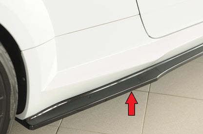 Rieger Seitenschwelleransatz (ca. 19mm) Audi TTS (8J-FV/8S) Roadster 07.14-08.18 (bis Facelift) 00088338