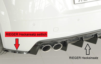 Rieger Heckschürzenansatz seitlich links Audi TTS (8J-FV/8S) Roadster 07.14-08.18 (bis Facelift) 00088339