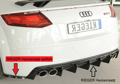 Rieger Heckschürzenansatz seitlich links Audi TTS (8J-FV/8S) Roadster 07.14-08.18 (bis Facelift) 00088339