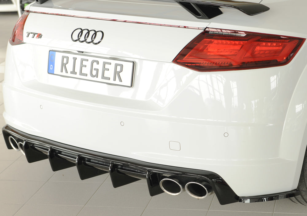 Rieger Heckschürzenansatz seitlich rechts Audi TTS (8J-FV/8S) Roadster 07.14-08.18 (bis Facelift) 00088340
