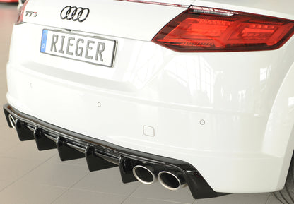 Rieger Heckeinsatz Audi TTS (8J-FV/8S) Roadster 07.14-08.18 (bis Facelift) 00088341