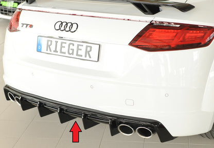Rieger Heckeinsatz Audi TTS (8J-FV/8S) Roadster 07.14-08.18 (bis Facelift) 00088341