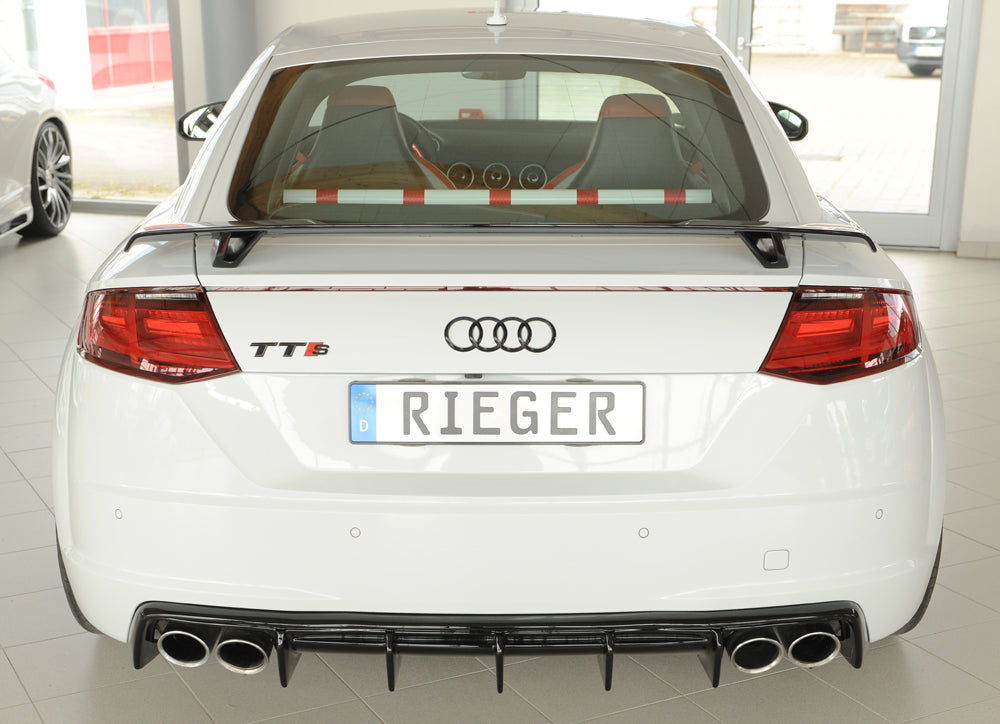Rieger Heckeinsatz Audi TTS (8J-FV/8S) Roadster 07.14-08.18 (bis Facelift) 00088341
