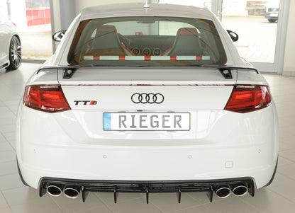 Rieger Heckeinsatz Audi TTS (8J-FV/8S) Roadster 07.14-08.18 (bis Facelift) 00088341