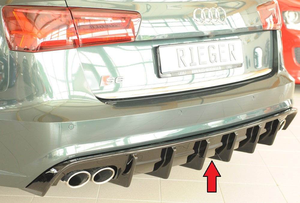 Rieger Heckeinsatz (für Fzg. mit AHK) Audi A6 S6 (4G/C7) Avant 09.14- (ab Facelift) 00088350