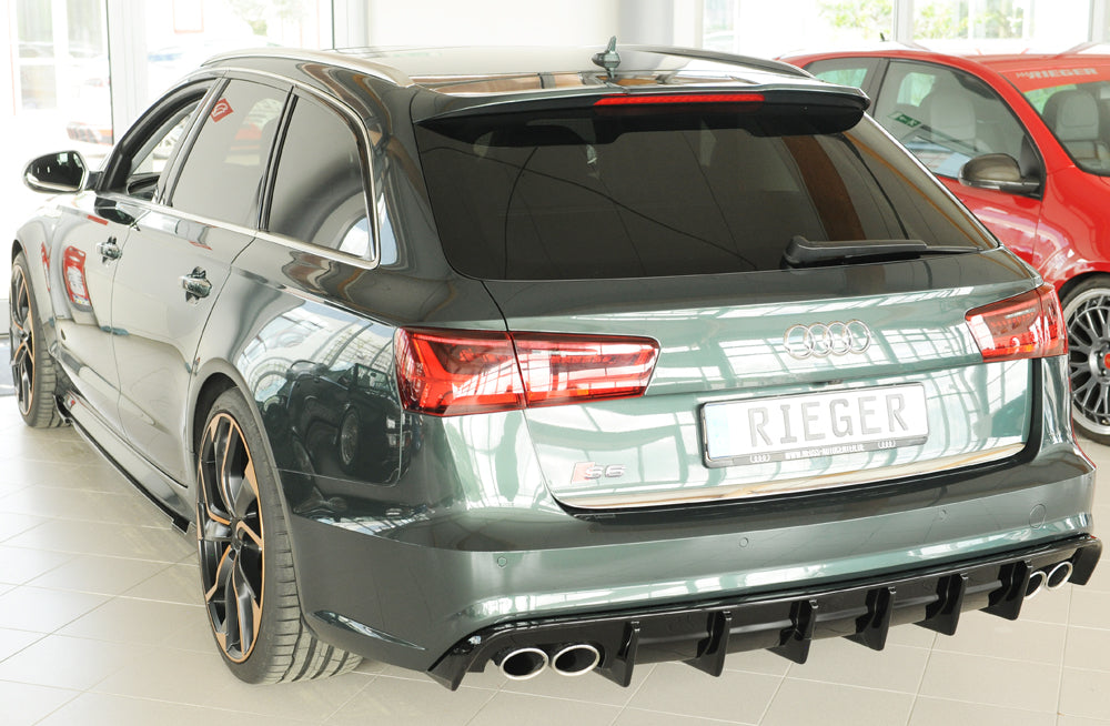 Rieger Heckeinsatz (für Fzg. mit AHK) Audi A6 S6 (4G/C7) Avant 09.14- (ab Facelift) 00088350