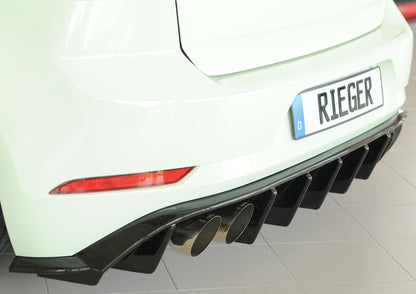 Rieger Heckeinsatz VW Golf 7 R 5-tür. 02.17- (ab Facelift) 00088355