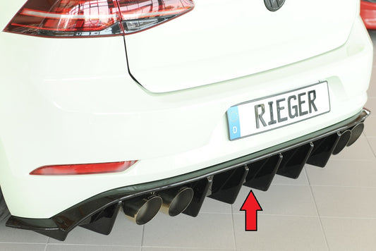 Rieger Heckeinsatz VW Golf 7 R 5-tür. 02.17- (ab Facelift) 00088355
