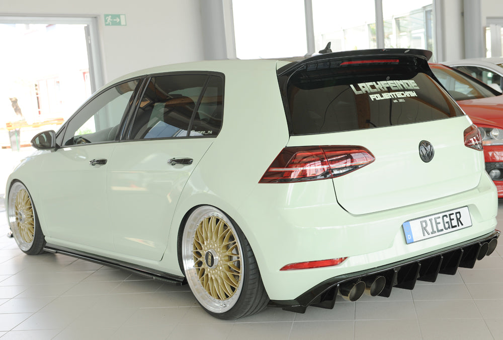 Rieger Heckeinsatz VW Golf 7 R 5-tür. 02.17- (ab Facelift) 00088355