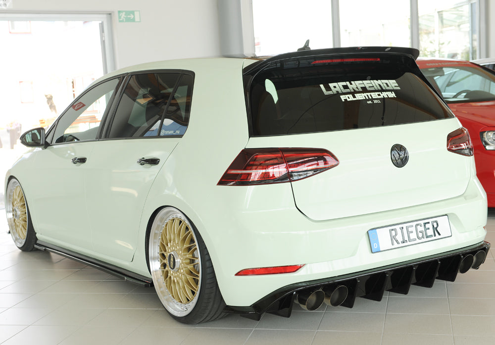 Rieger Heckeinsatz VW Golf 7 R 5-tür. 02.17- (ab Facelift) 00088355