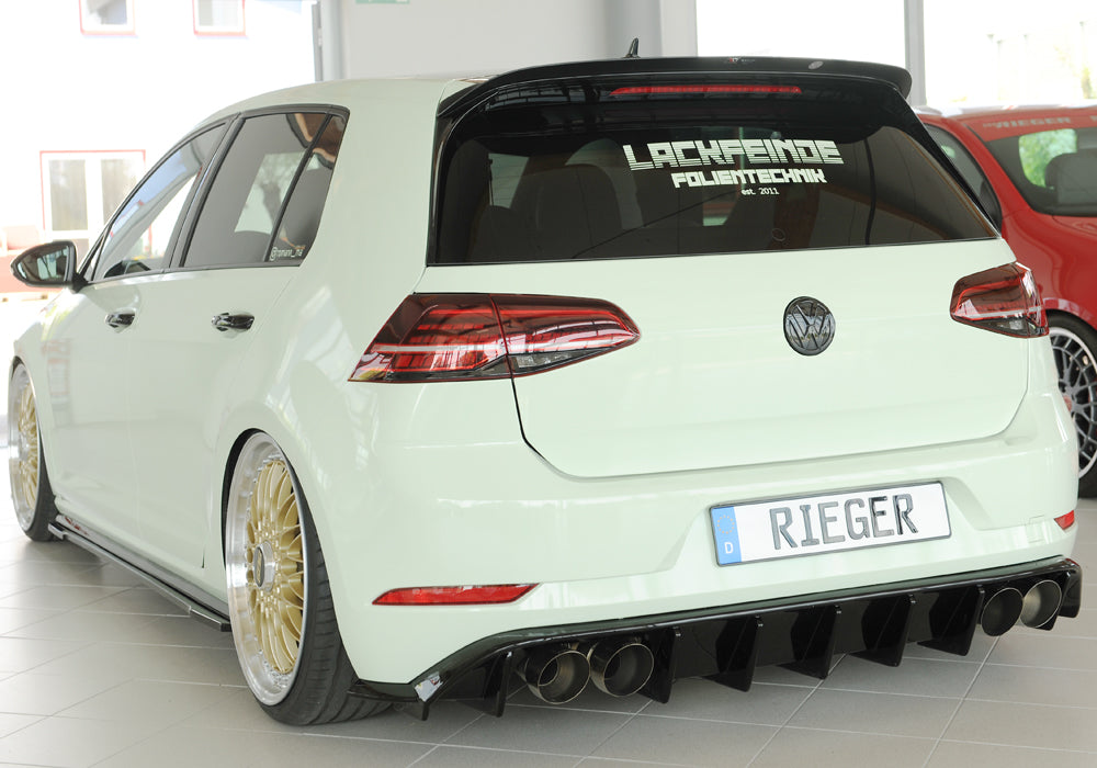 Rieger Heckeinsatz VW Golf 7 R 5-tür. 02.17- (ab Facelift) 00088355