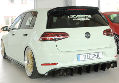 Rieger Heckeinsatz VW Golf 7 R 5-tür. 02.17- (ab Facelift) 00088355
