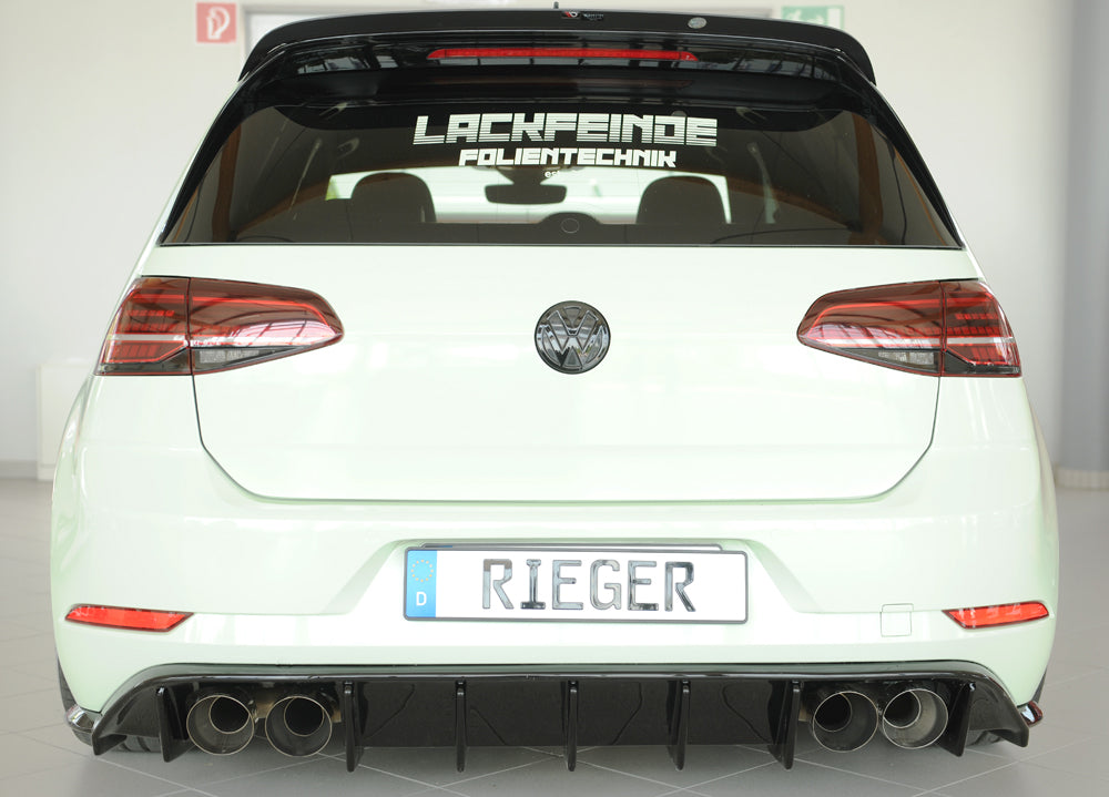 Rieger Heckeinsatz VW Golf 7 R 5-tür. 02.17- (ab Facelift) 00088355