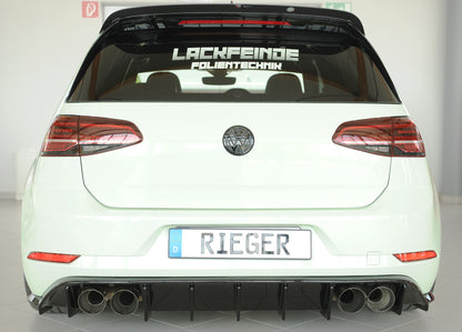 Rieger Heckeinsatz VW Golf 7 R 5-tür. 02.17- (ab Facelift) 00088355
