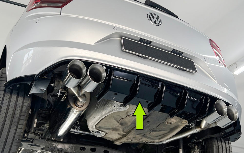 Rieger Heckeinsatz VW Polo (AW) R-Line 5-tür. 06.21- (ab Facelift) 00088359