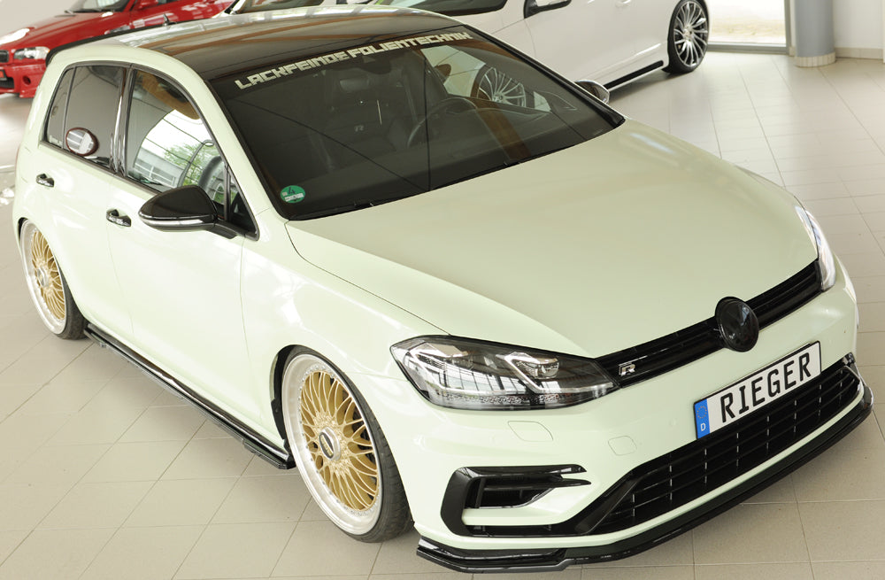 Rieger Seitenschwelleransatz (ca. 19mm) VW Golf 7 R-Line 5-tür. 02.17- (ab Facelift) 00088361