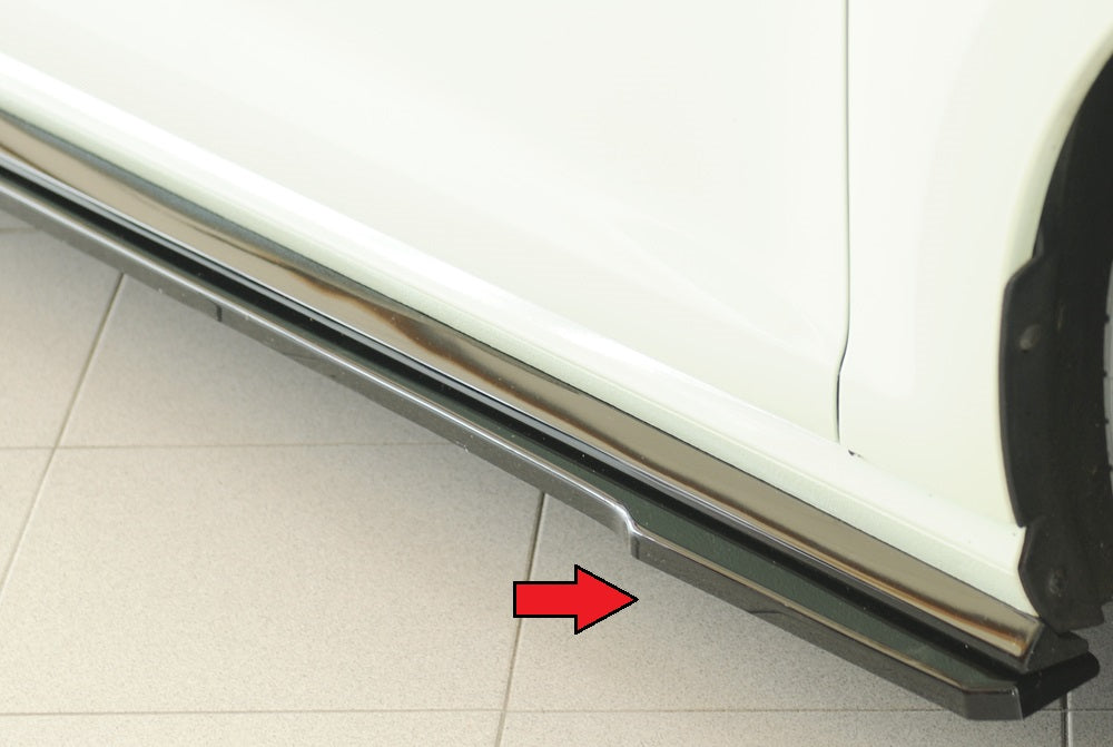 Rieger Seitenschwelleransatz (ca. 19mm) VW Golf 7 R-Line 5-tür. 02.17- (ab Facelift) 00088361