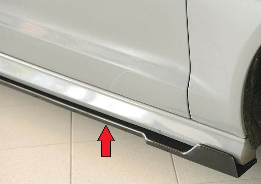 Rieger Seitenschwelleransatz Audi A6 S6 (4G/C7) Lim. 09.14- (ab Facelift) 00088364