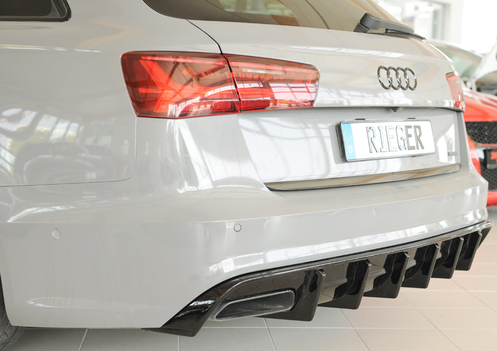 Rieger Heckeinsatz (für Fzg. ohne AHK) Audi A6 (4G/C7) Lim. 09.14- (ab Facelift) 00088365