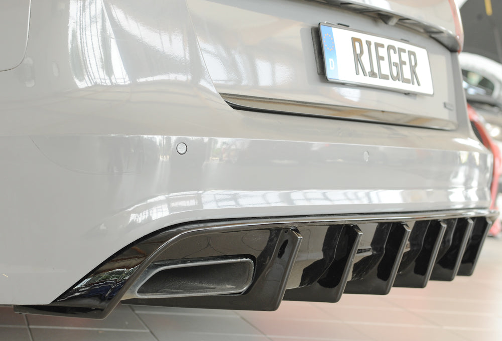 Rieger Heckeinsatz (für Fzg. ohne AHK) Audi A6 (4G/C7) Lim. 09.14- (ab Facelift) 00088365