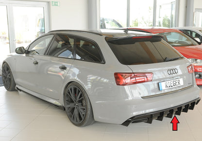 Rieger Heckeinsatz (für Fzg. ohne AHK) Audi A6 (4G/C7) Lim. 09.14- (ab Facelift) 00088365