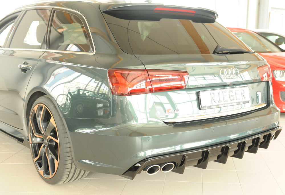 Rieger Heckeinsatz (für Fzg. ohne AHK) Audi A6 S6 (4G/C7) Lim. 09.14- (ab Facelift) 00088366