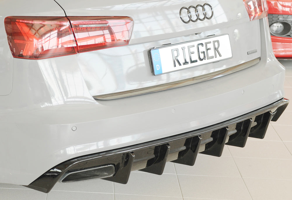 Rieger Heckeinsatz (für Fzg. mit AHK) Audi A6 (4G/C7) Lim. 09.14- (ab Facelift) 00088369