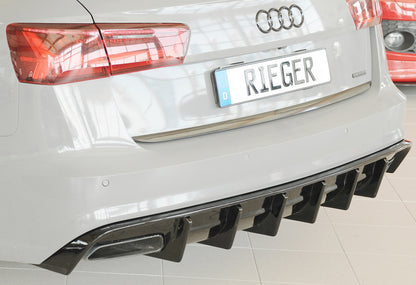 Rieger Heckeinsatz (für Fzg. mit AHK) Audi A6 (4G/C7) Lim. 09.14- (ab Facelift) 00088369