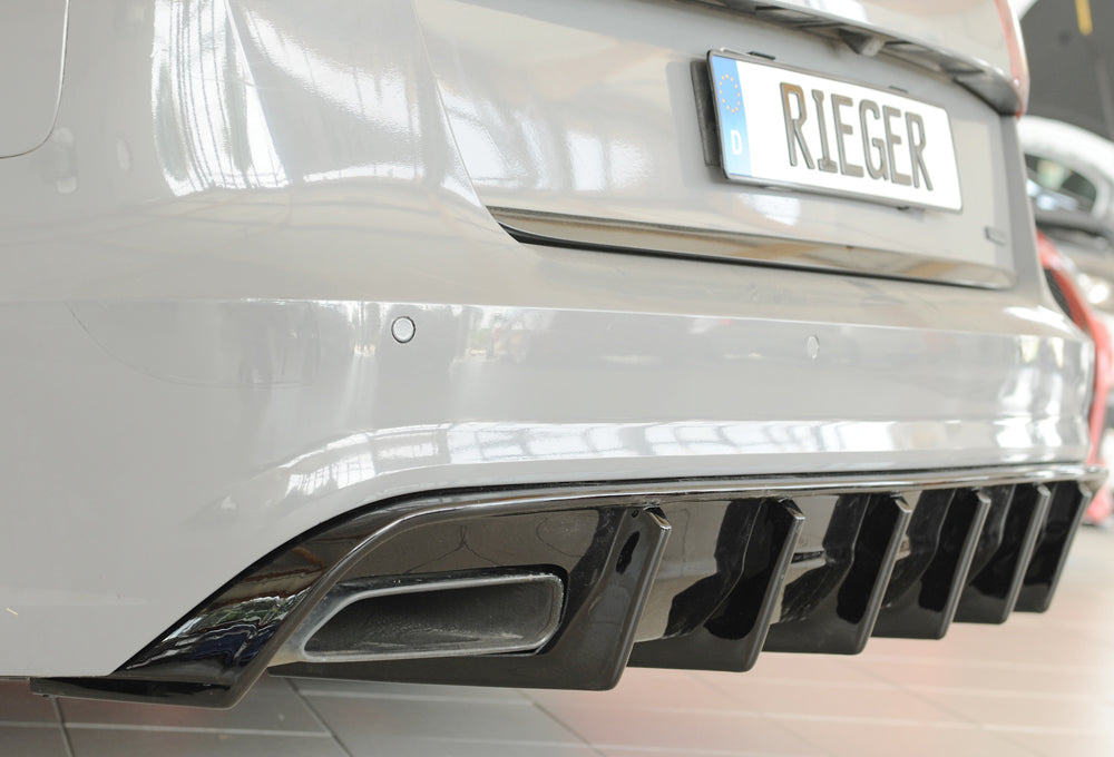 Rieger Heckeinsatz (für Fzg. mit AHK) Audi A6 (4G/C7) Lim. 09.14- (ab Facelift) 00088369