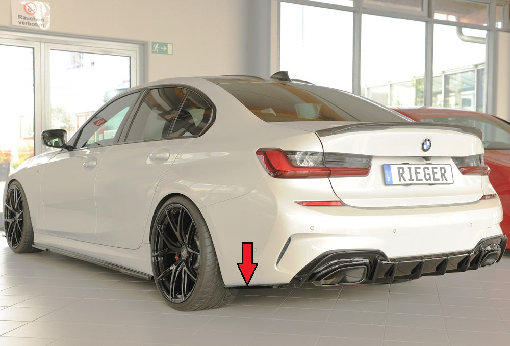 Rieger Heckschürzenansatz seitlich links BMW 3er G21 (G3K) Touring 03.19-06.22 (bis Facelift) 00088371