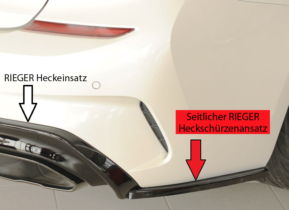 Rieger Heckschürzenansatz seitlich rechts BMW 3er G21 (G3K) Touring 03.19-06.22 (bis Facelift) 00088372
