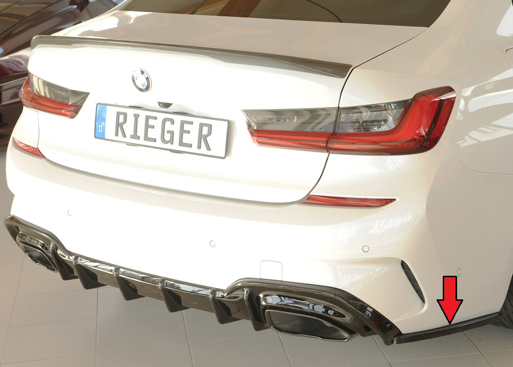 Rieger Heckschürzenansatz seitlich rechts BMW 3er G21 (G3K) Touring 03.19-06.22 (bis Facelift) 00088372