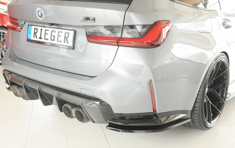 Rieger Heckschürzenansatz seitlich rechts BMW 3er G81 M3 (G234M) Touring 07.22- 00088377