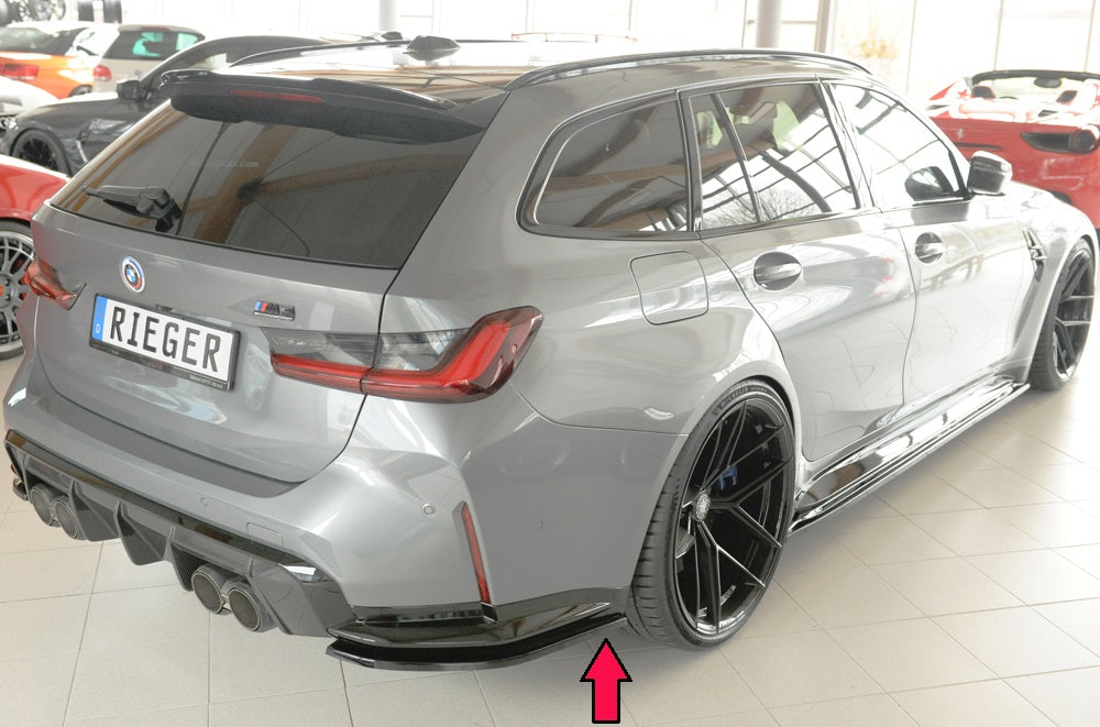 Rieger Heckschürzenansatz seitlich rechts BMW 3er G81 M3 (G234M) Touring 07.22- 00088377