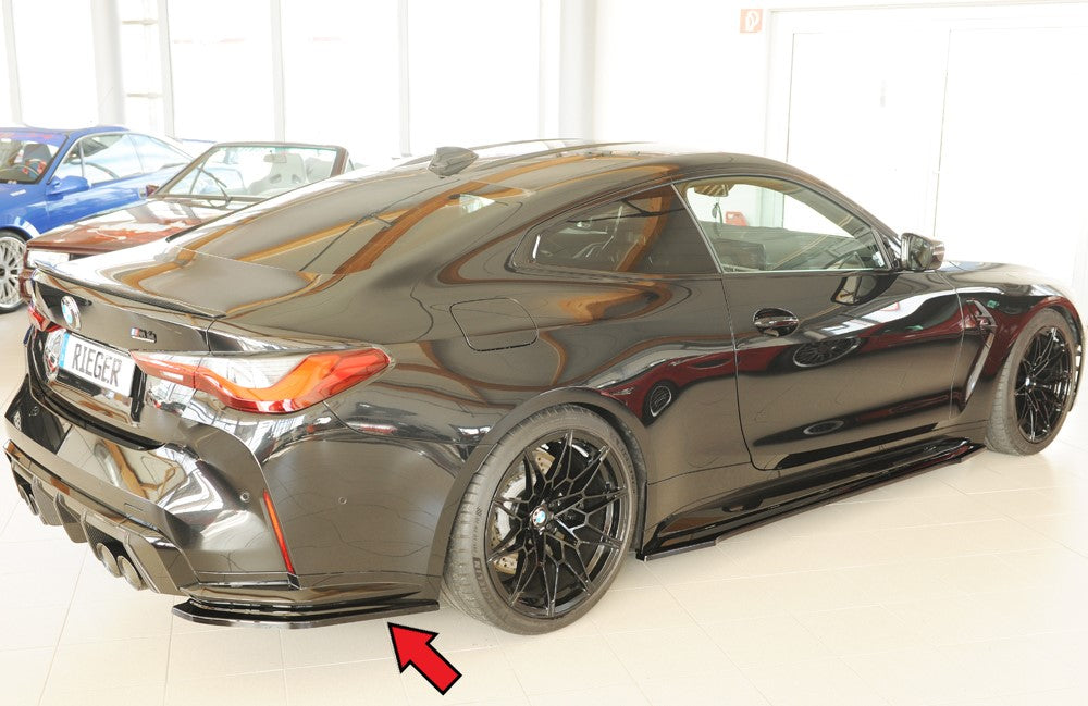 Rieger Heckschürzenansatz seitlich rechts BMW 4er G83 M4 (G234M) Cabrio 06.21- 00088381