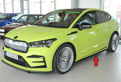 Rieger Seitenschwelleransatz Skoda Enyaq iV RS (NY) SUV (5AZ) 07.21- 00088383