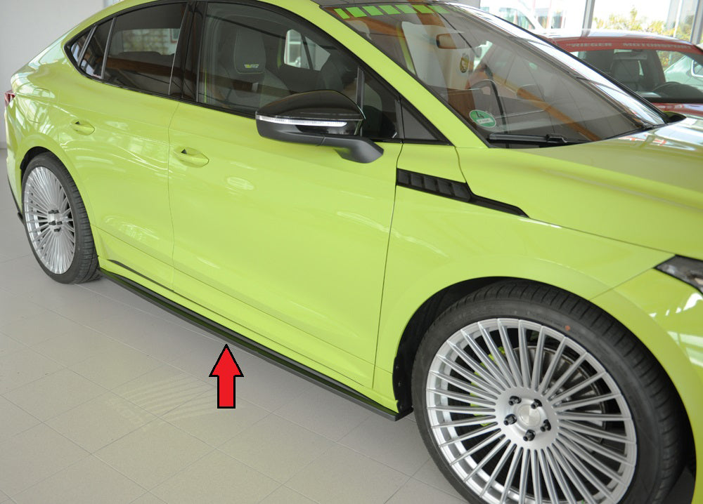 Rieger Seitenschwelleransatz Skoda Enyaq iV RS (NY) SUV (5AZ) 07.21- 00088384