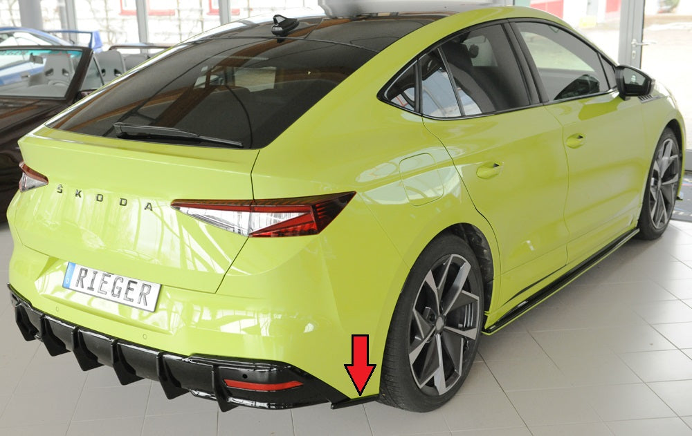 Rieger Heckschürzenansatz seitlich rechts Skoda Enyaq iV RS (NY) SUV (5AZ) 07.21- 00088388