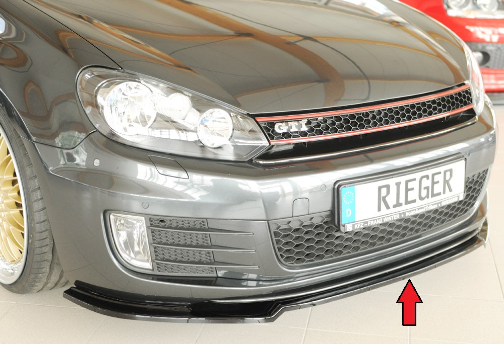 Rieger Spoilerschwert nur für GTI / GTD VW Golf 6 GTI Cabrio 00088390