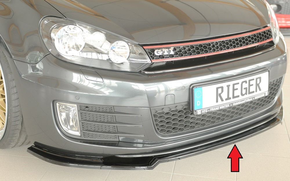Rieger Spoilerschwert nur für GTI / GTD VW Golf 6 GTI Cabrio 00088390