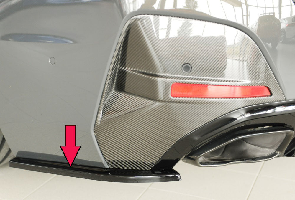 Rieger Heckschürzenansatz seitlich links BMW i4 M G26 (G4C) Gran Coupé (5-tür.) 11.21- 00088394