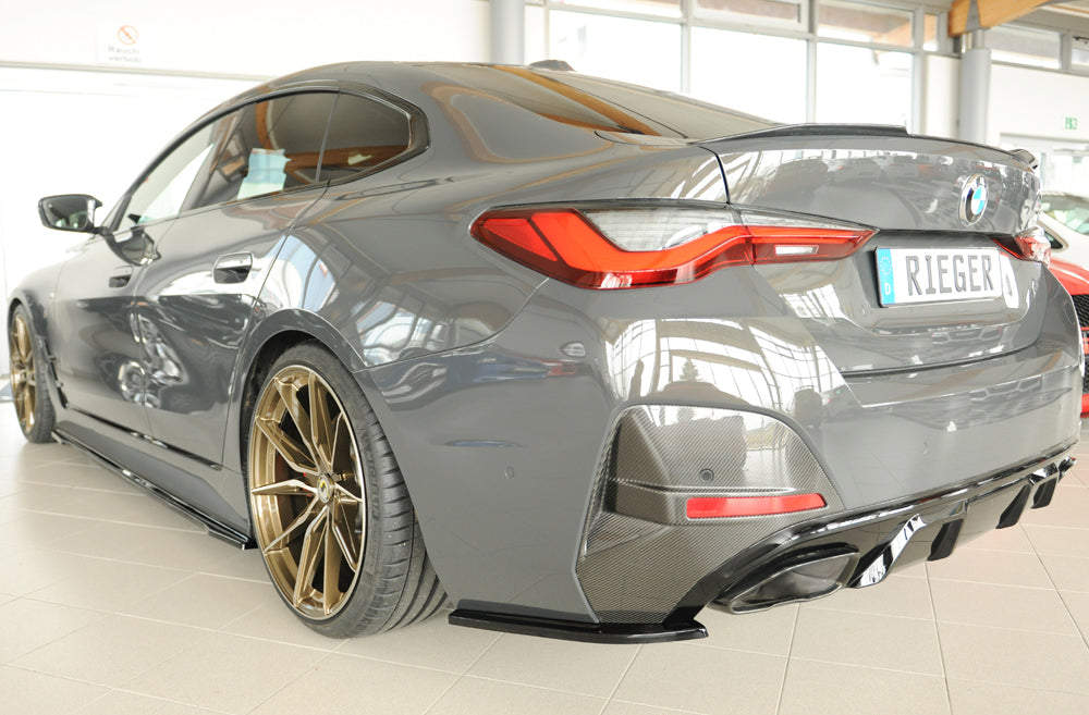 Rieger Heckschürzenansatz seitlich links BMW i4 M G26 (G4C) Gran Coupé (5-tür.) 11.21- 00088394