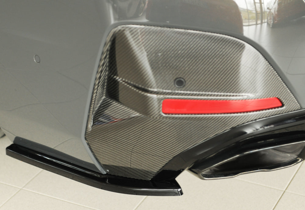 Rieger Heckschürzenansatz seitlich links BMW i4 M G26 (G4C) Gran Coupé (5-tür.) 11.21- 00088394