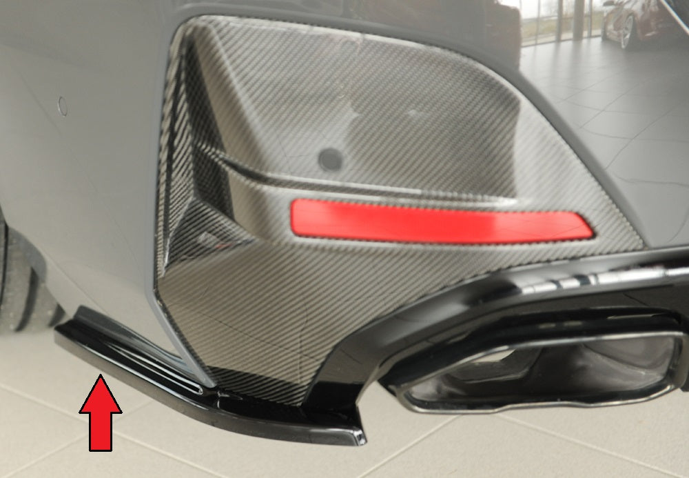 Rieger Heckschürzenansatz seitlich links BMW i4 M G26 (G4C) Gran Coupé (5-tür.) 11.21- 00088394