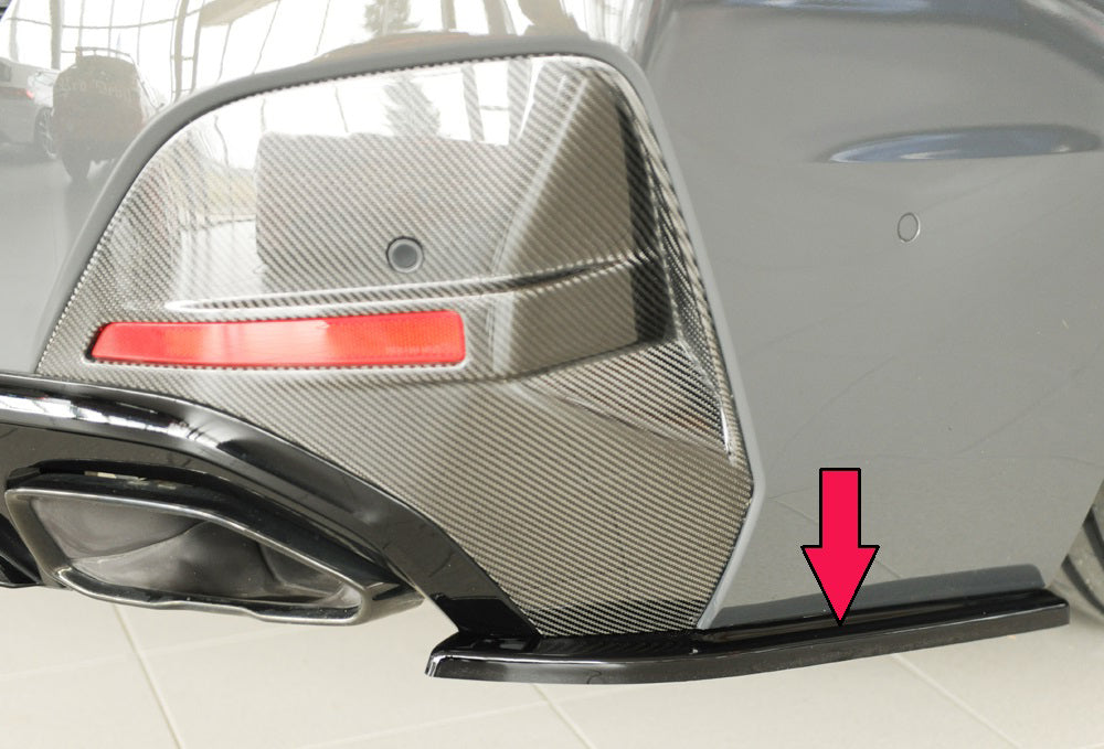Rieger Heckschürzenansatz seitlich rechts BMW i4 M G26 (G4C) Gran Coupé (5-tür.) 11.21- 00088395