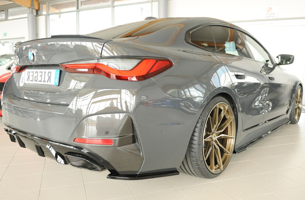 Rieger Heckschürzenansatz seitlich rechts BMW i4 M G26 (G4C) Gran Coupé (5-tür.) 11.21- 00088395