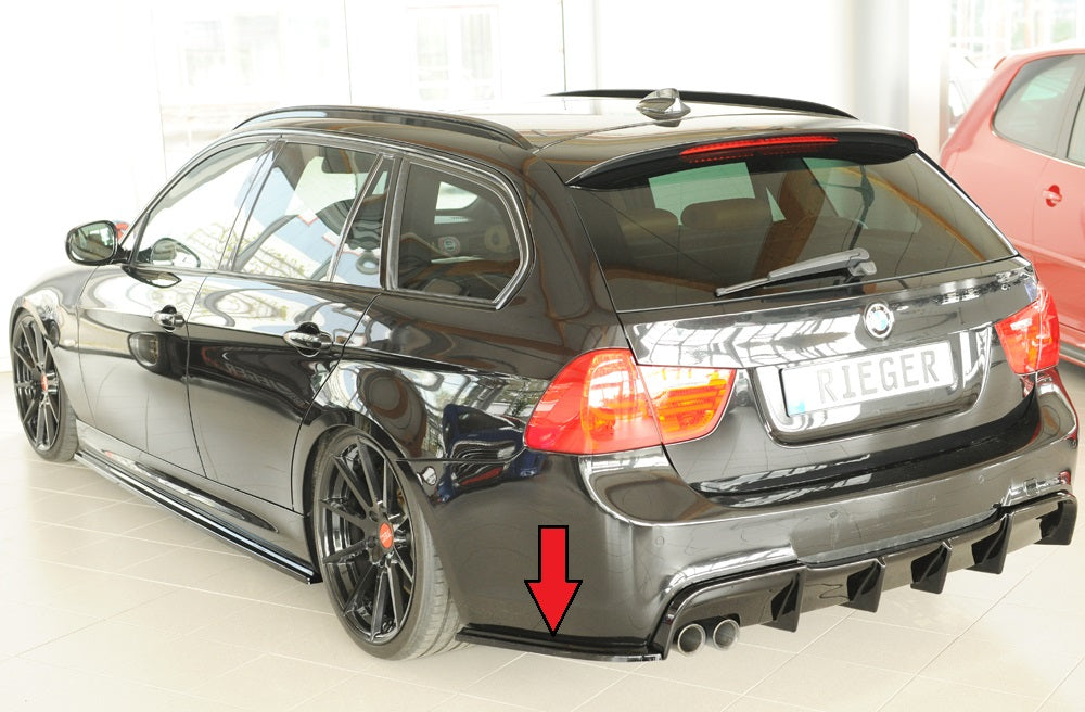 Rieger Heckschürzenansatz seitlich links BMW 3er E91 Touring 09.08- (ab Facelift) LCI 00088398