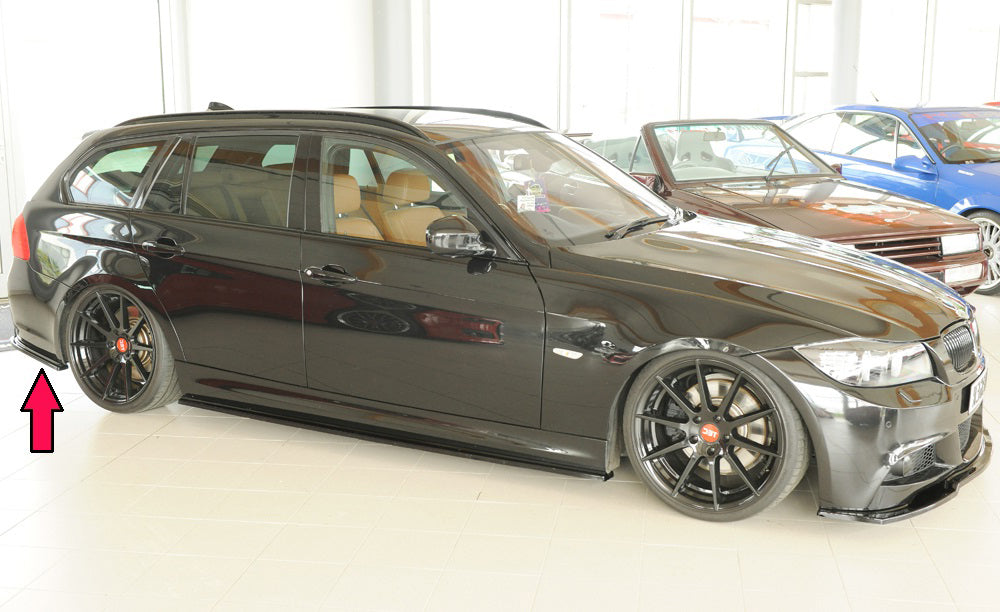 Rieger Heckschürzenansatz seitlich rechts BMW 3er E91 Touring 09.08- (ab Facelift) LCI 00088399