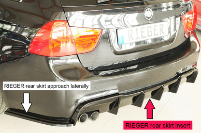 Rieger Heckeinsatz BMW 3er E91 Touring 08.05-08.08 (bis Facelift) 00088401